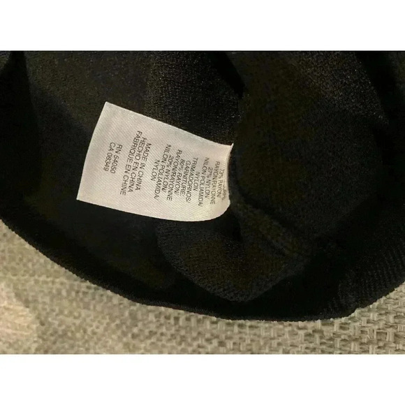 NWT JONES NEW YORK COLLECTION SZ L Rayon/Nylon Pretty Black Pullover Sweater - Picture 6 of 7